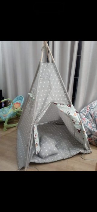 Namiot tipi szarosc mieta