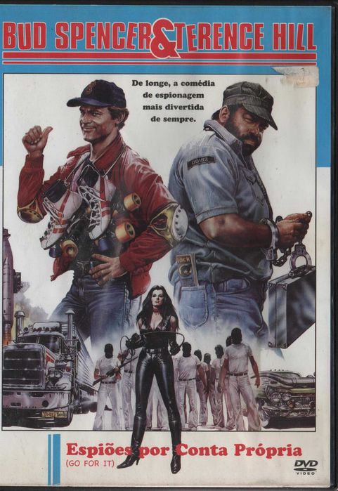 Dvd Espiões Por Conta Própria - comédia - Terence Hill/ Bud Spencer