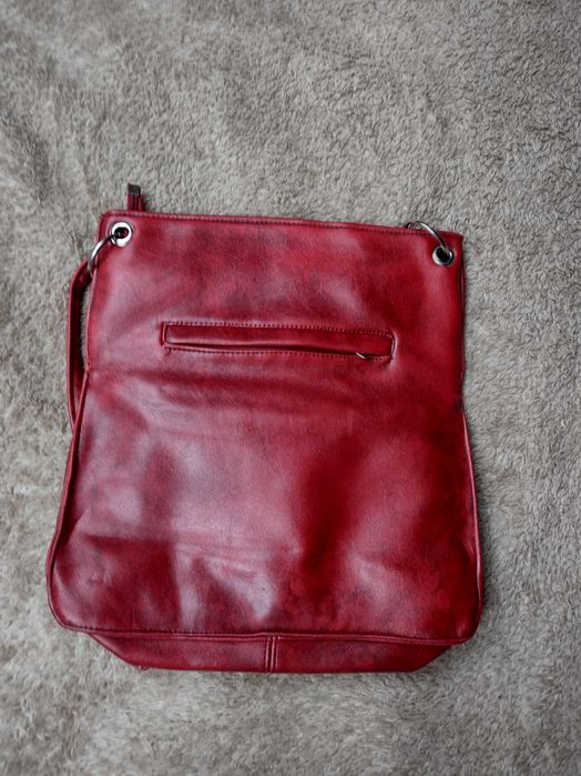 torebka czerwona /worek na ramię