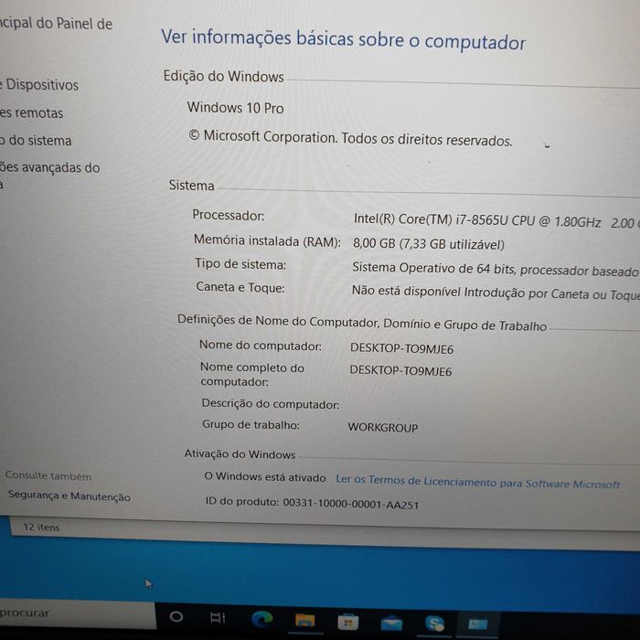 Lenovo L590, Intel Core i7-8565 processor, 512 GB SSD, 8 GB RAM64752391807489121