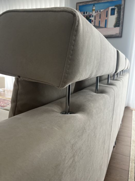 Sofá com chaise longue