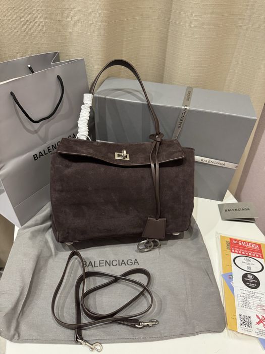 Сумка Balenciaga Rodeo 27 см сумочка баленсіага баленсиага коричнева
