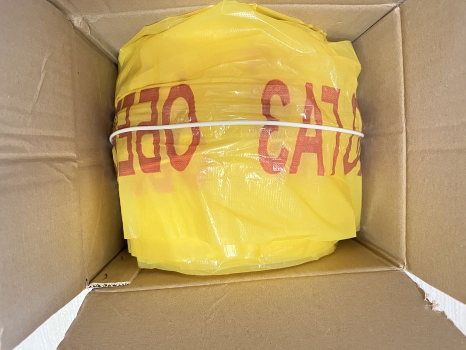 Стрічка сигнальна «Обережно газ»