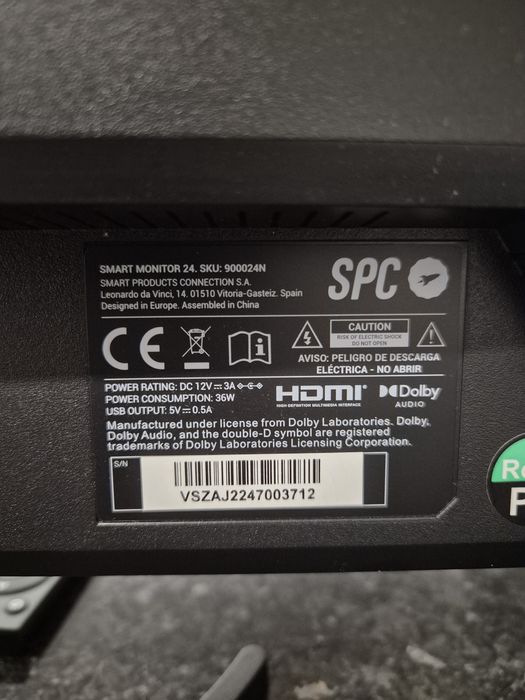 Monitor SPC 24" SmartMonitor