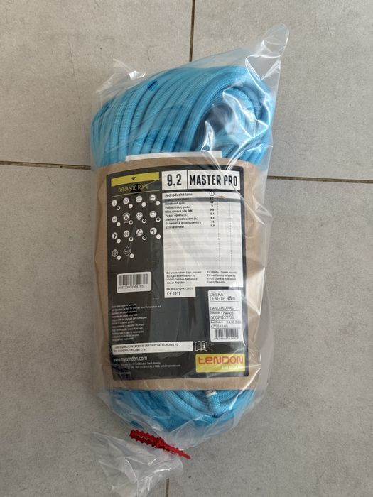 Nowa lina wspinaczkowa dynamiczna 45m Tendon Master Pro 9.2