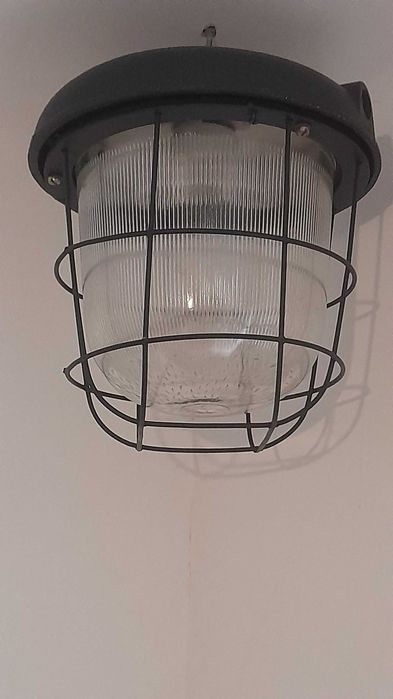 Lampa LOFT czarny mat