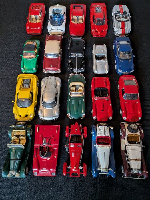 Lote 20 Miniaturas 1/18