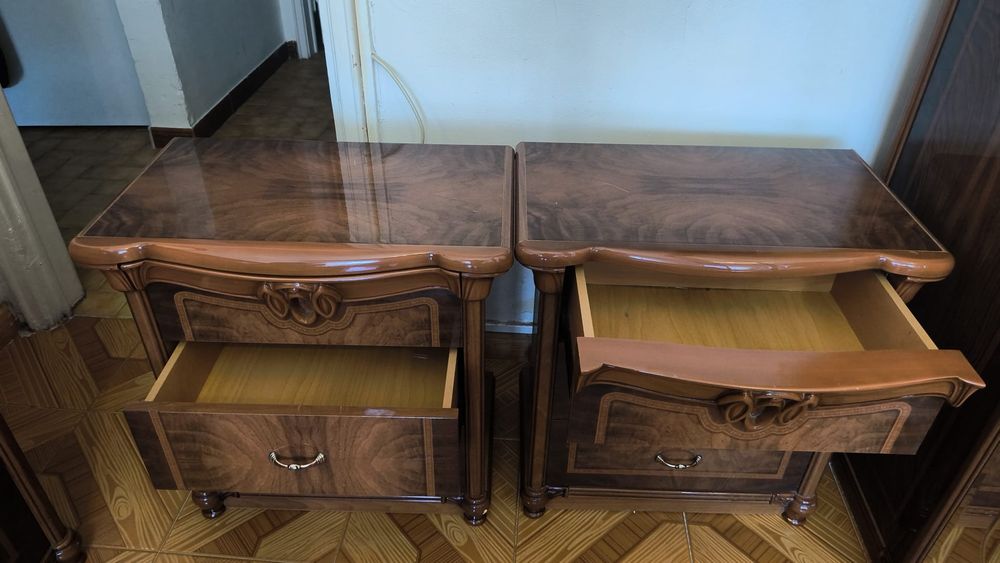 Mobília quarto castanho