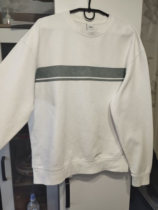 Кофта, светр чоловічий Zara, трьохнитка ,розмір L