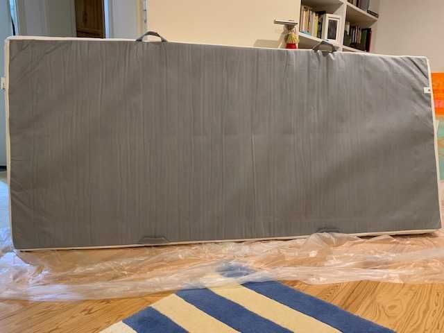 Colchão Ikea AFJALL novo (8dias), 90x200 muito confortavel