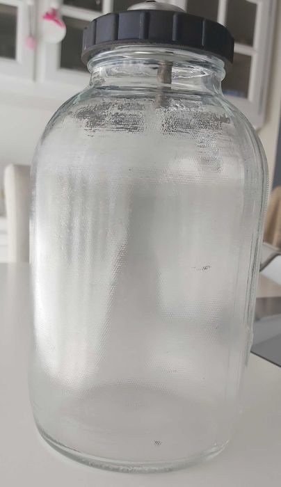 Frasco de expansão de vidro