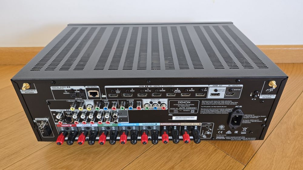 Tytuł ogłoszenia:Kino Domowe 5.1 JBL ES (ES80/ES20/ES25C) + Subwoofer + Denon AVR-X2600H (Komplet)