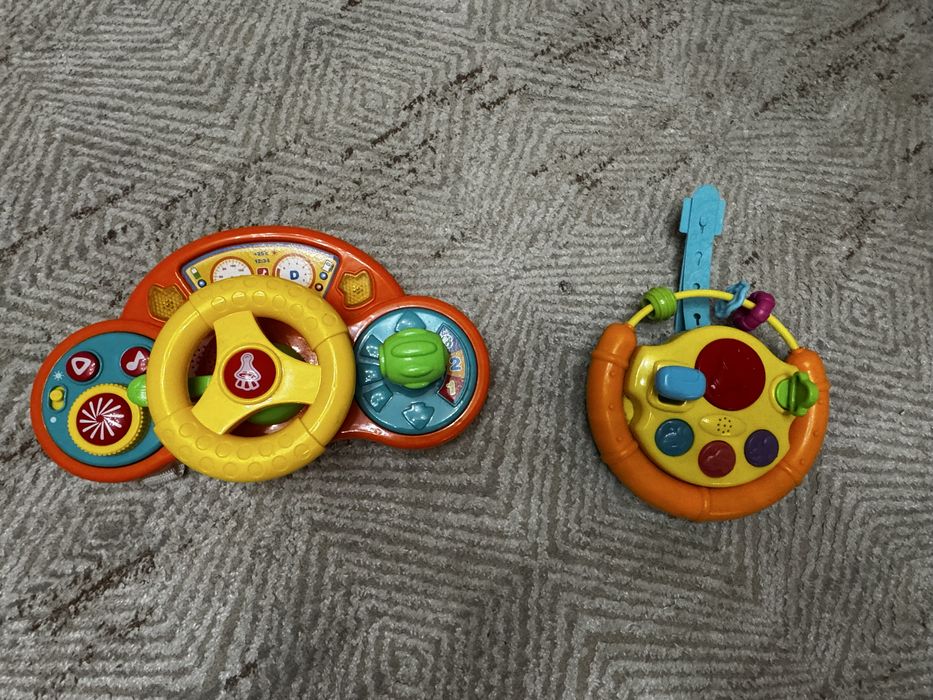 Руль на коляску на липучках