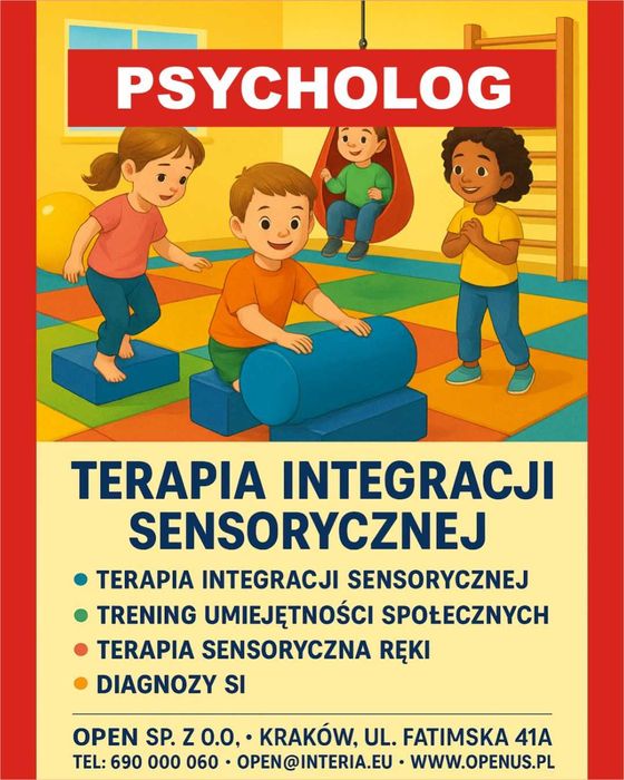 Dochodowy biznes z branży medycznej Integracja sensoryczna + Psychologia dziecięca