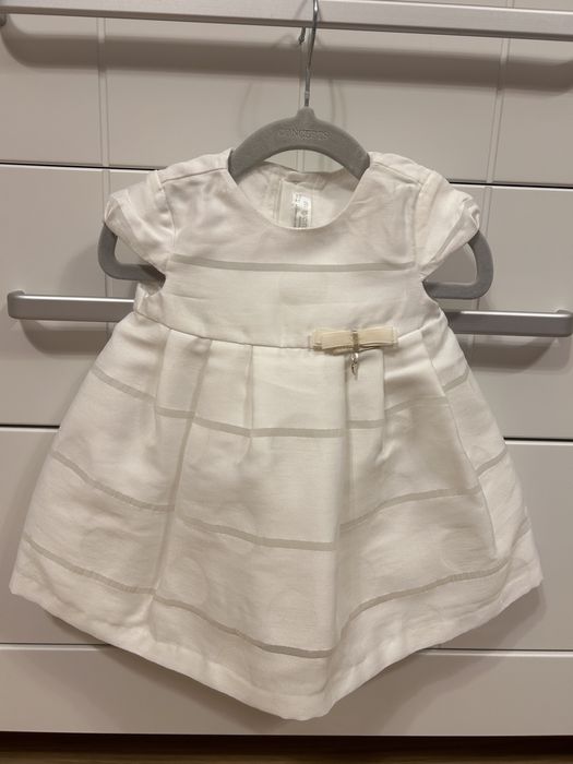 Sukienka biała Mayoral 80 cm chrzest