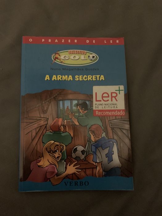 Livro “Objetivo Golo - A arma secreta”