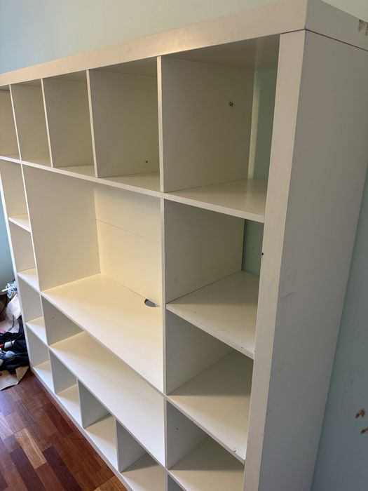 Estante expedit tv ikea branco
