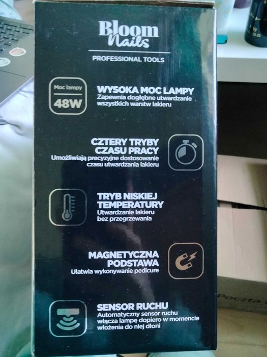 Lampa UV LED Bloom Nails 48W