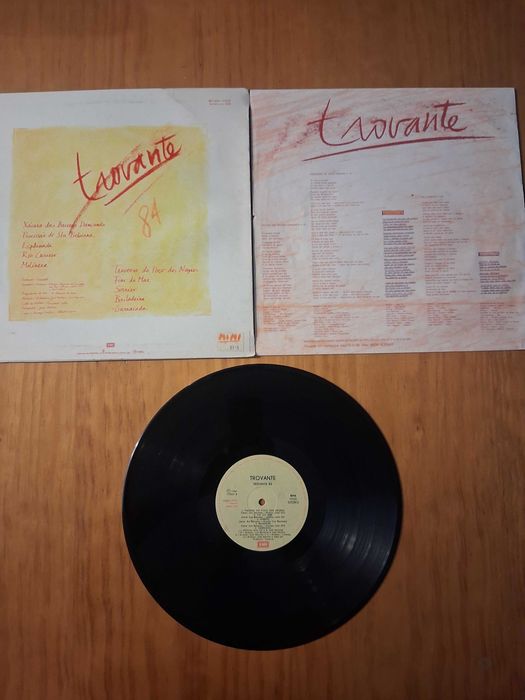 2 Albuns em vinil "Trovante" de 1984 e 1986