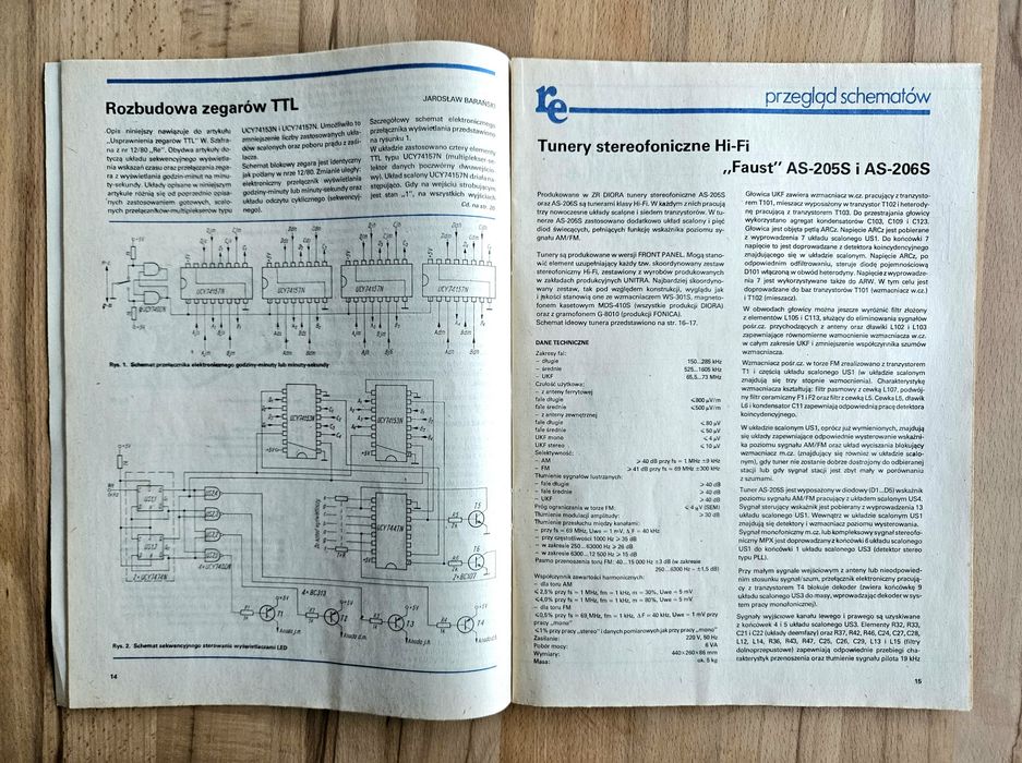 RE Radioelektronik - 1982 (4 numery)