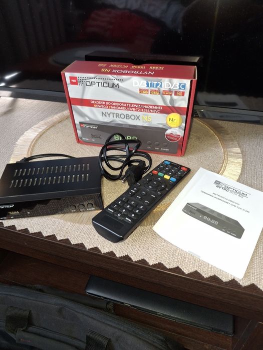 Dekoder dvbt t2 dvbc