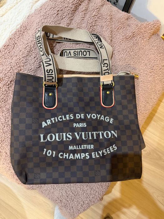 Torebka shopperka shopper jak Louis Vuitton NOWA