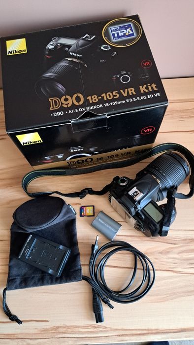 nikon d90 18 105 - купить цифровые фотоаппараты - Цена на OLX.ua