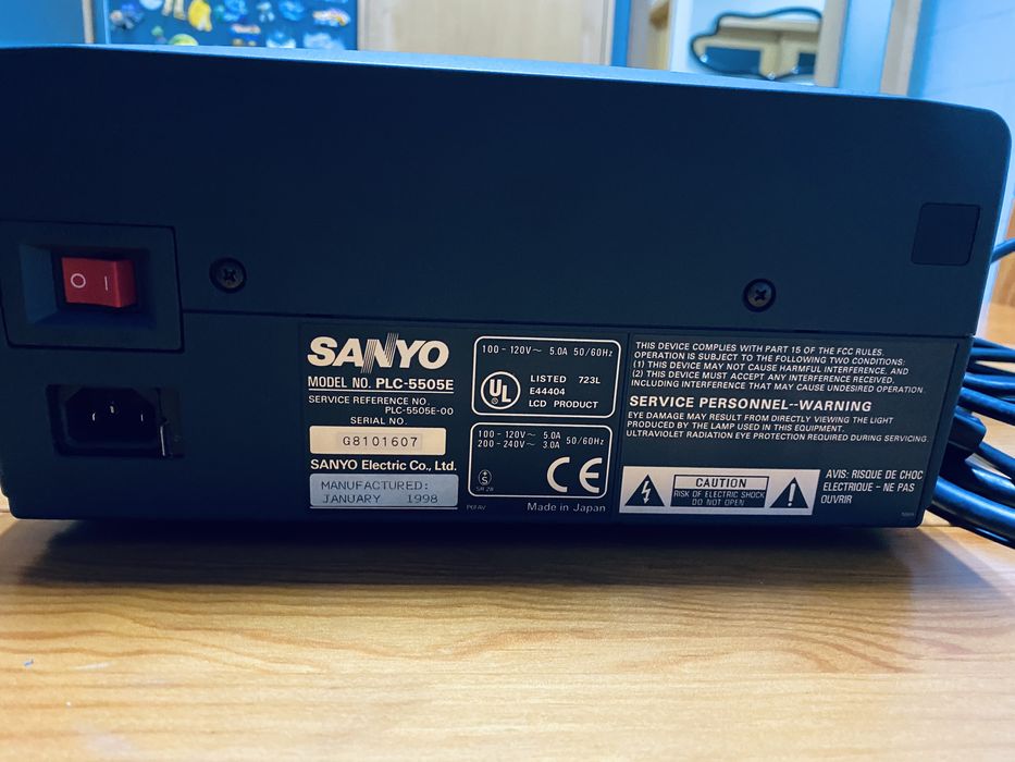 Sanyo Multimedia ProX PLC-5505E64751703736833123
