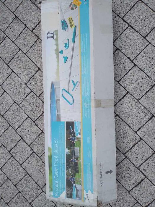 Basen stelażowy INTEX + dodatki