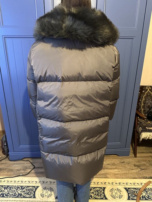 пуховик манго дуже теплий!!