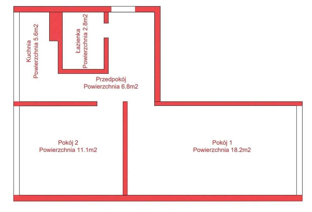 mieszkanie Teofilów Taktorowa 44,2m
