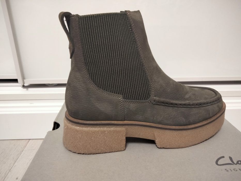 Челсі Clarks. Жіночі челсі кларкс, Clarks.Демісезонні  черевики Clarks
