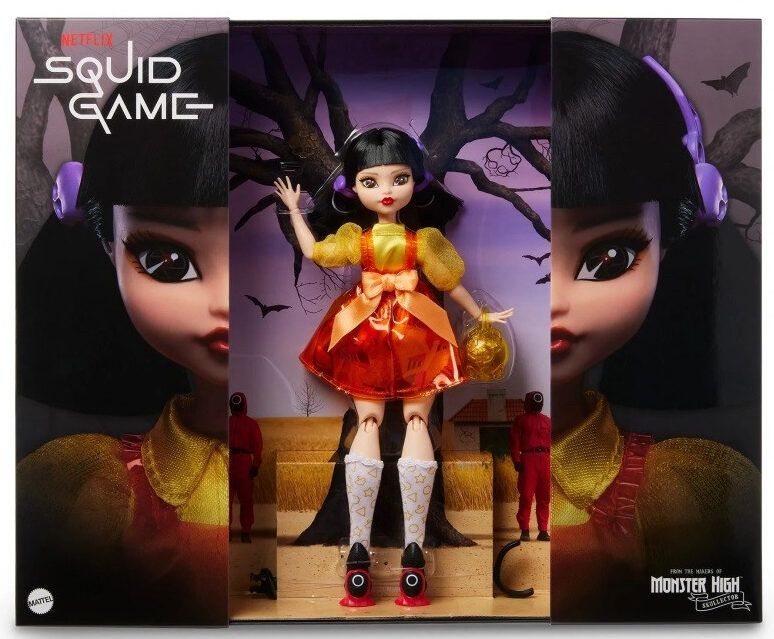 Monster High Skullector Squid Game Young-Hee