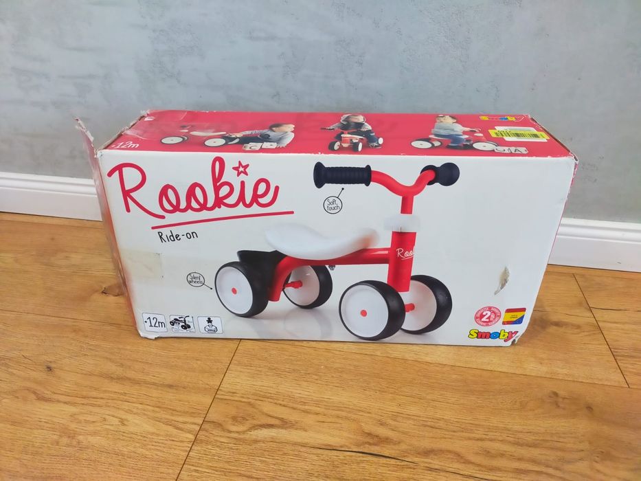 Smnoby Rookie Rowerek biegowy czterokołowy