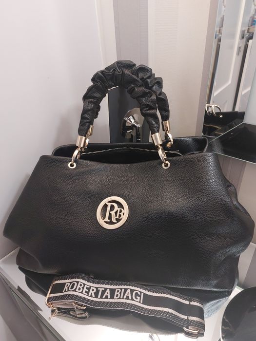 Torebka Roberta Biagi czarna duża