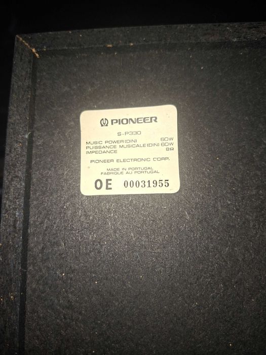 Głośniki pioneer S-P330 za 49 zł