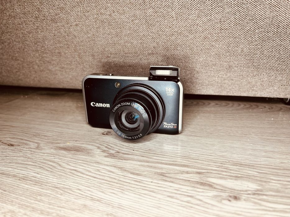 Цифровой фотоаппарат canon powershot sx210is
