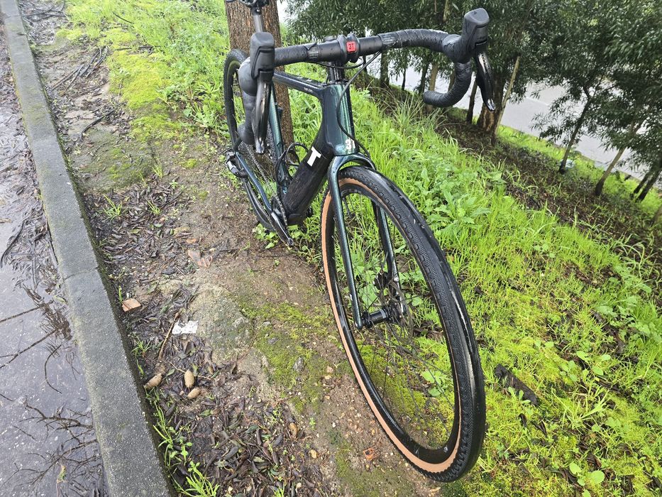 Bicicleta xs gravel semi nova sram axs