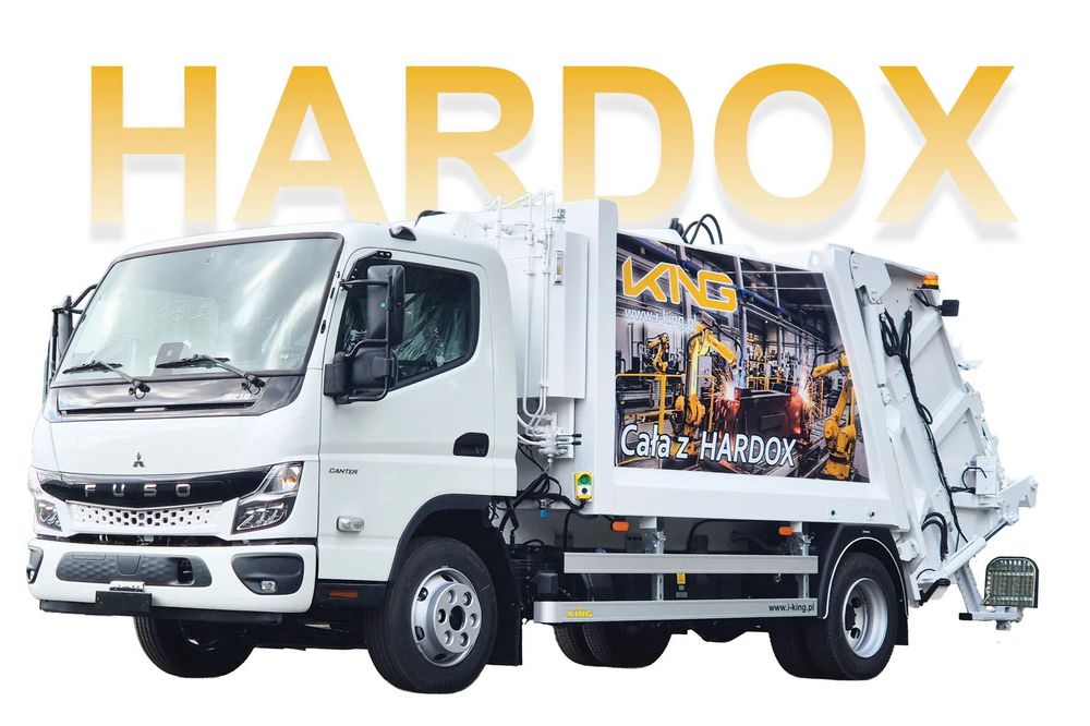 Mitsubishi 9C18  Śmieciarka - nowy pojazd, cała z HARDOX