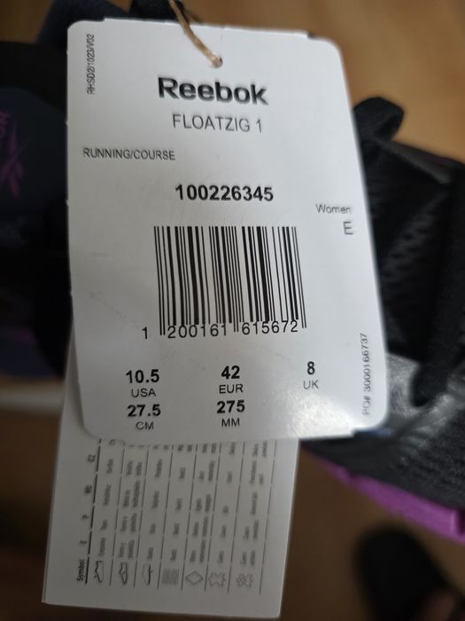 Nowe r.42(27.5)Reebok  Floatzig 1Sneaker