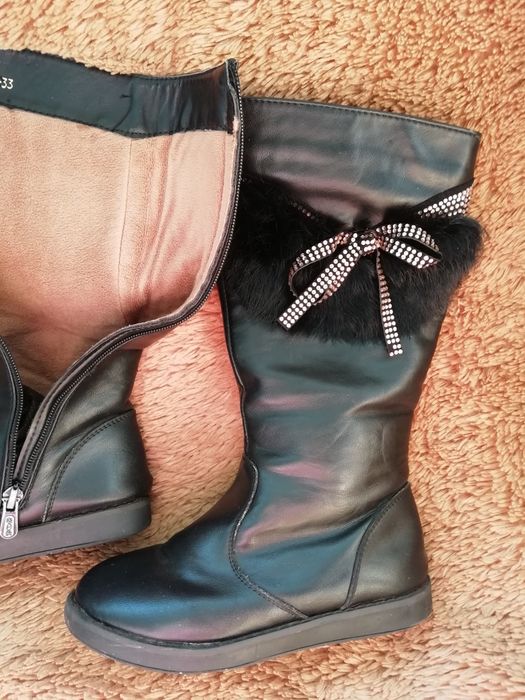 Взуття демісезонна на дівчинку Чоботи на дівчинку 33 розмір 21.5 см