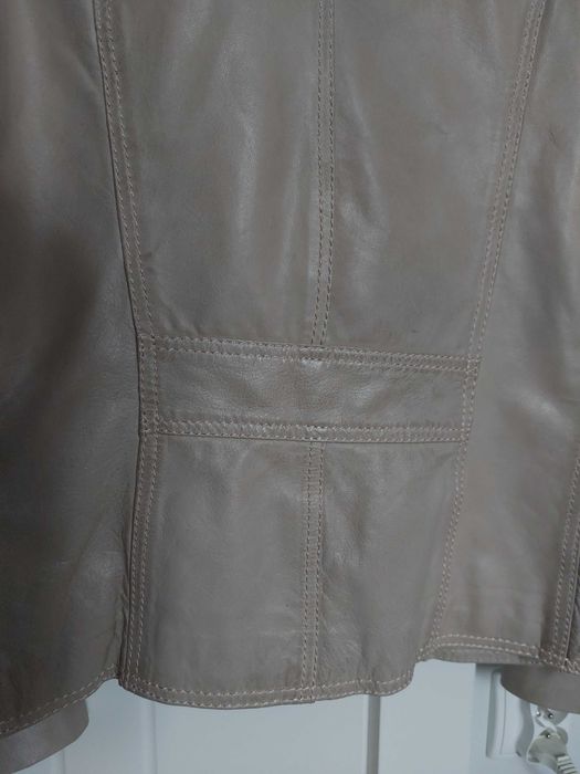 Kurtka damska ramoneska skórzana skóra naturalna Chevirex r. 40