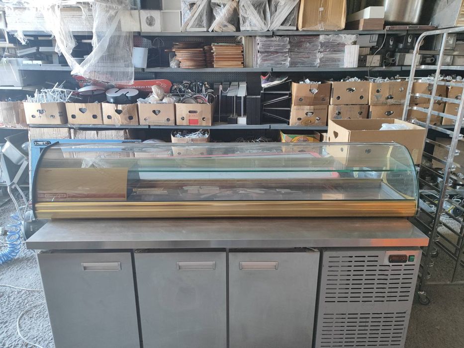 Саладетта холодильная. Лари морозильные