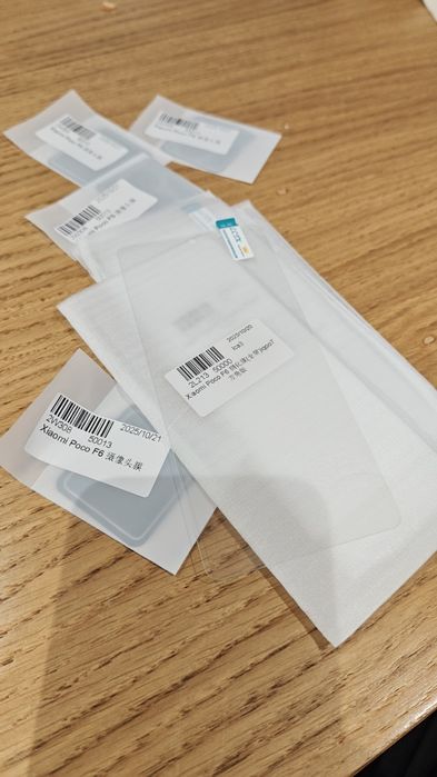 Szkło poco f6 + ochrona na kamery