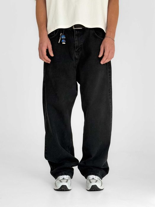 Джинси чоловічі baggy jeans, широкие джинсы мужские реп rap sk8 ск8 S