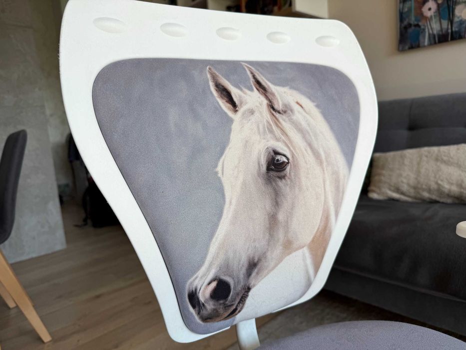 Krzesło, Fotel Obrotowy dla dzieci Ministyle Białe Koń