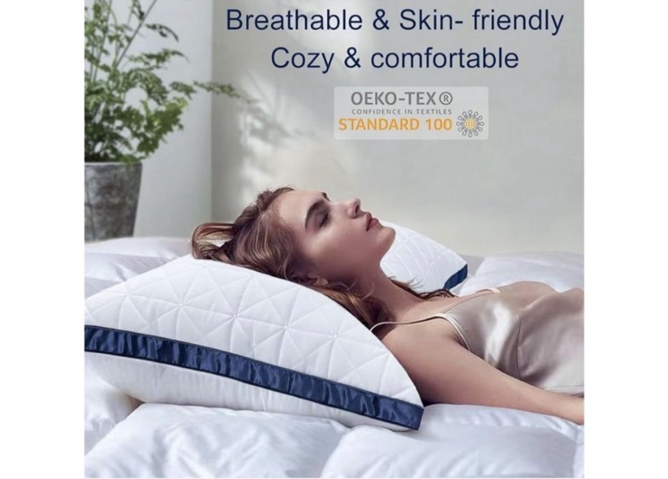 Slybear 2 poduszki hipoalergiczne,rehabilitacyjne 40x 80cm