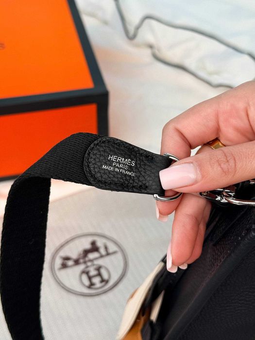 Сумка Hermes Evelyne Black, Brown