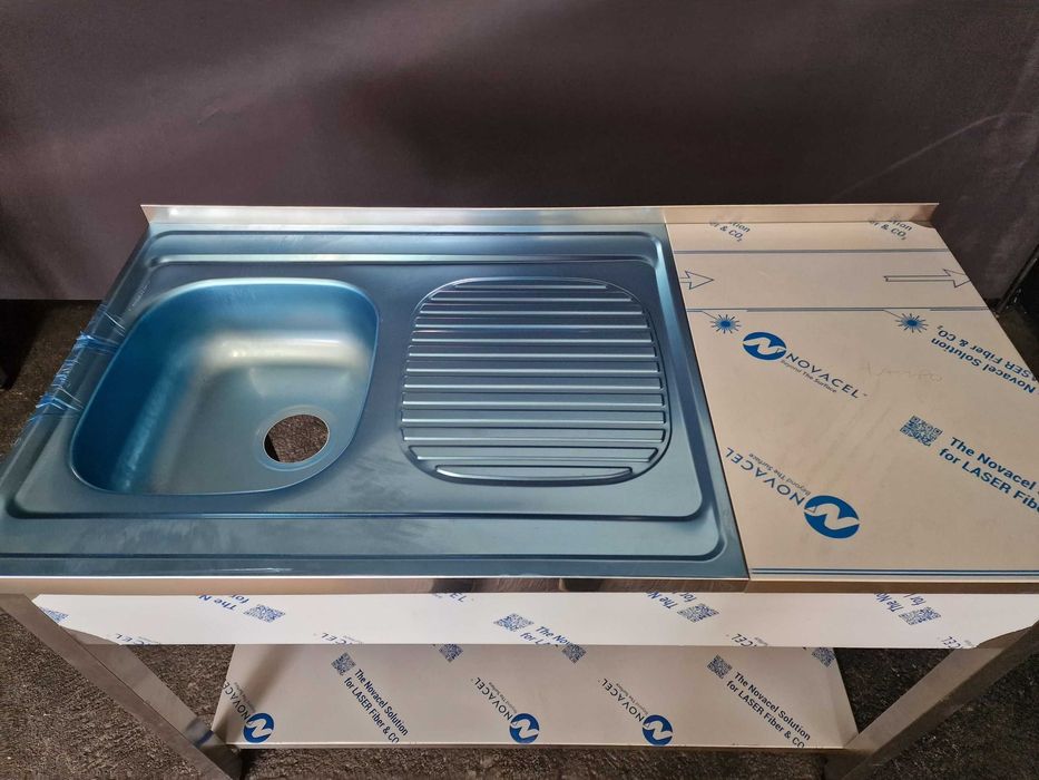 Bancadas em inox com lava loiça - novas e usadas