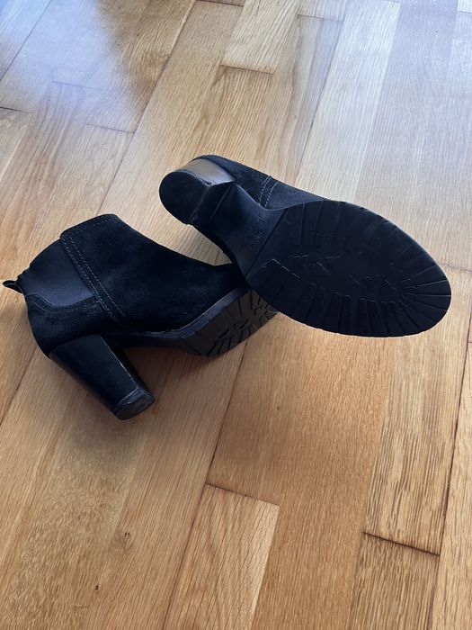 Botas pretas Mango